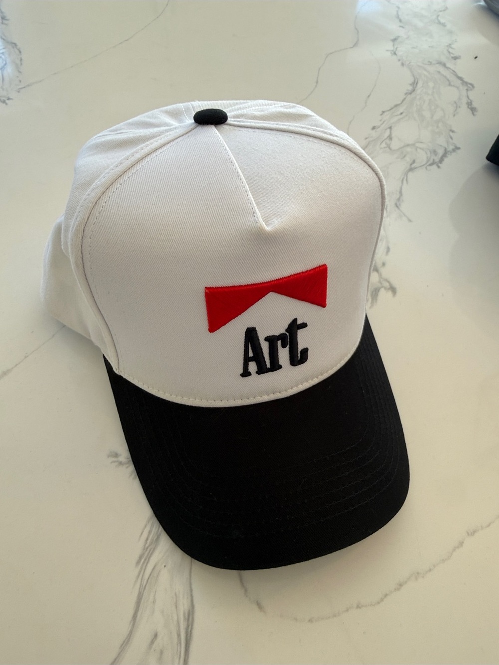 AUG 11 “ART” hat Authentic one size fits all. Adjustable with embroidered logo